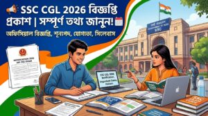 SSC CGL 2026 Notification: Vacancy, Eligibility, Salary, Syllabus ও আবেদন পদ্ধতি (সম্পূর্ণ গাইড)