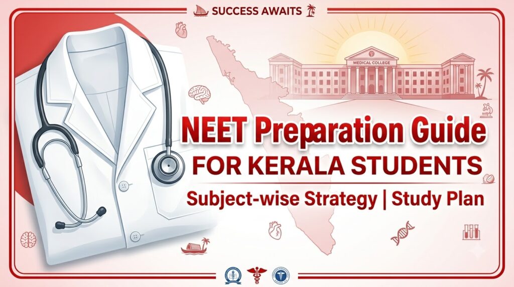 NEET Preparation Guide for Kerala Students — Subject-wise Strategy & Study Plan