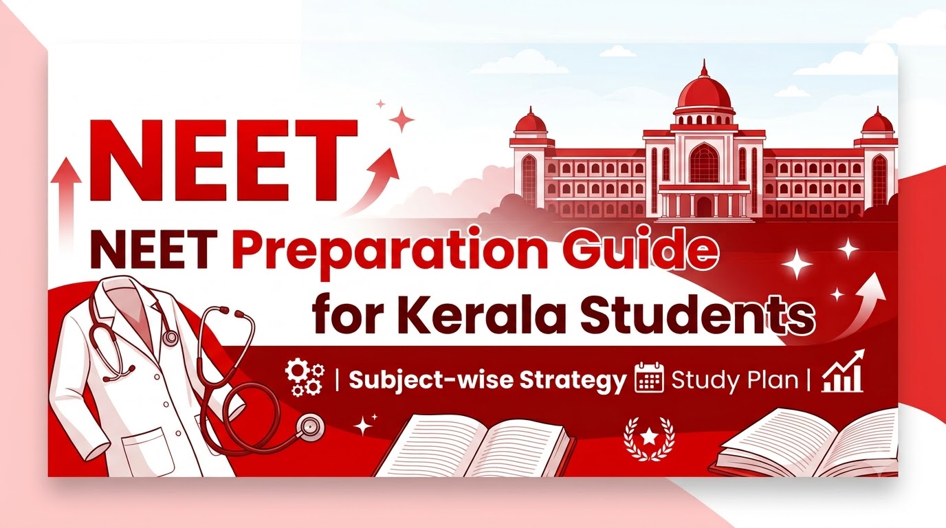 NEET Preparation Guide for Kerala Students — Subject-wise Strategy & Study Plan