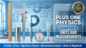 Plus One Physics Chapter 2: Units and Measurements Notes (Kerala DHSE) | Complete Study Guide 2026