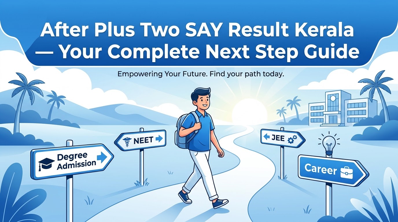 What to Do After Plus Two SAY Result Kerala — Complete Step-by-Step Guide