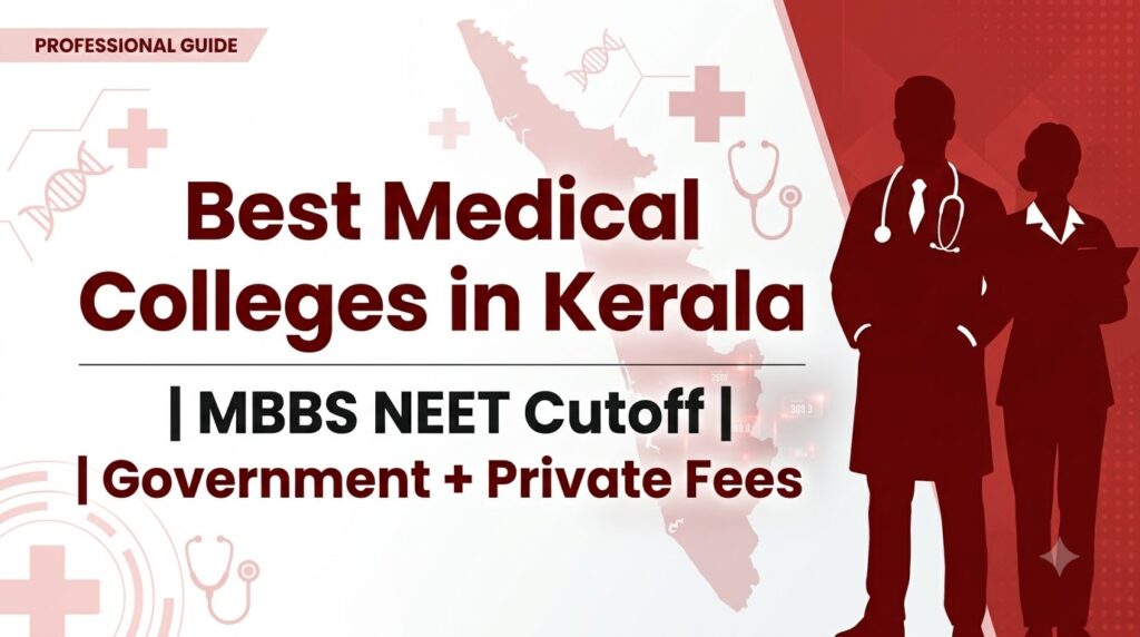 Best Medical Colleges in Kerala — Government + Private MBBS, NEET Cutoff & Fees