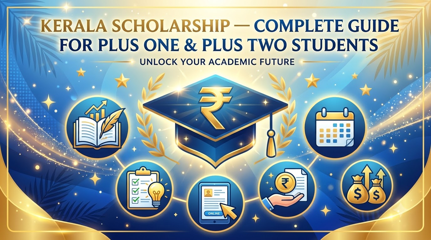 Kerala Scholarship — Complete List for Plus One and Plus Two Students