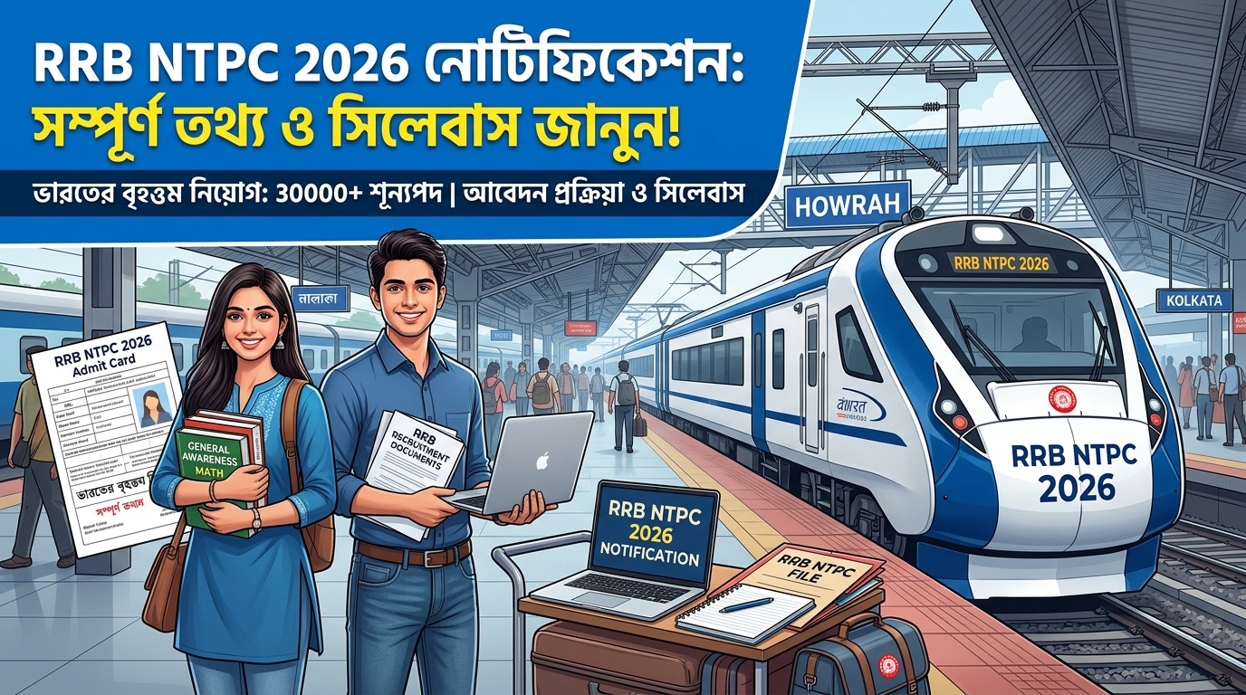 RRB NTPC 2026 Notification | Vacancy | Apply Online