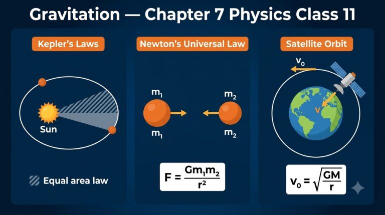 Kerala Plus One Physics Chapter 7 Gravitation Notes | Gravitation Class 11 Questions and Answers | ഗുരുത്വാകർഷണം ചോദ്യോത്തരങ്ങൾ