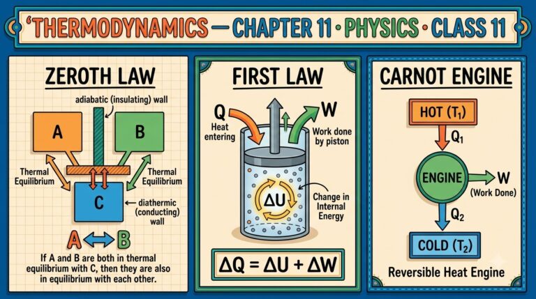 Thermodynamics Class 11 Questions and Answers | Kerala Plus One Physics Chapter 11 Notes pdf | താപഗതിശാസ്ത്രം ചോദ്യോത്തരങ്ങൾ