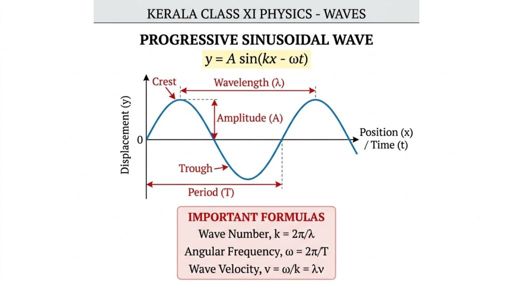 Waves Class 11 Questions and Answers | Kerala Plus One Physics Chapter 14 Notes Pdf | തരംഗങ്ങൾ ചോദ്യോത്തരങ്ങൾ